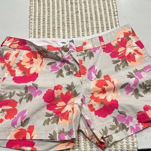 Old Navy Floral Women's Shorts - Red, Pink, Purple